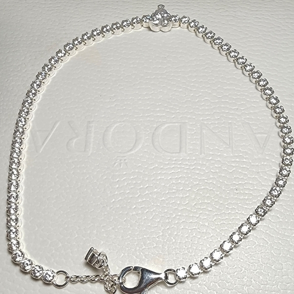 Pandora Sparkling Heart Tennis Bracelet - Picture 5 of 9